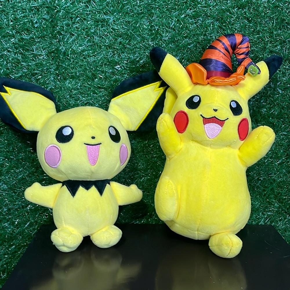 2 Pokémon Pilachu Plush Toys